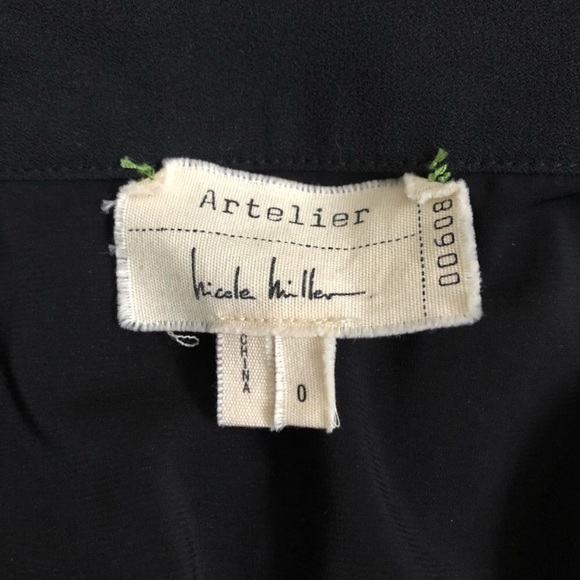 Nicole Miller Pleated Mini Skirt NWOT - Picture 5 of 7